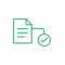 Checkmark Linked to Document-1