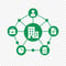 Builds a domain-aware knowledge graph