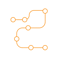 Orange Thread Connecting Nodes-2