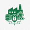 Plant Floor Operational Tech Hubspot Green Icon