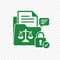 Secure Legal File Access Icon