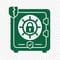 Tamper Evident Vault Security Icon