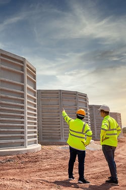 Concrete Water Tanks vert