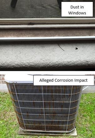 Nuisance Dust Damage Claims