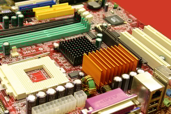 Circuits from a mother board