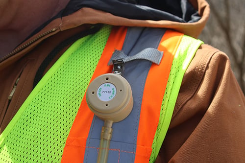personal air sampler